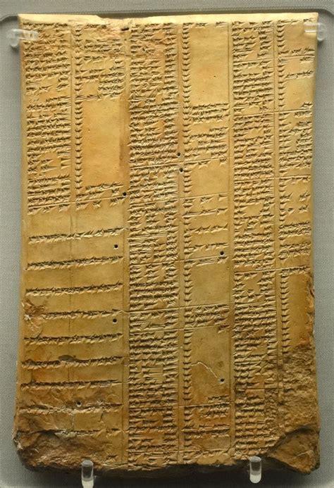 Clay Tablets Epic Of Gilgamesh Royal Library