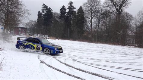 Subaru Wrx Snow Drift Youtube