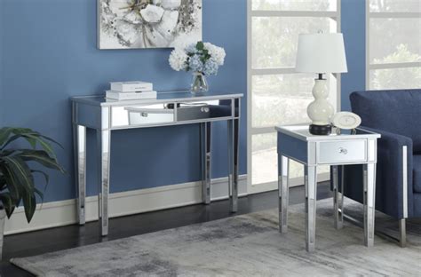 12 Beautiful Mirrored Desks To Glam Up Your Home Office Red Soles And