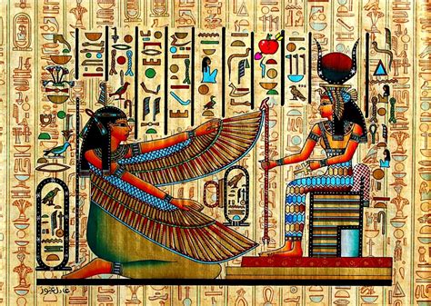 Severed Heart × Hieroglyphs Ancient Egyptian Artwork Ancient Egypt