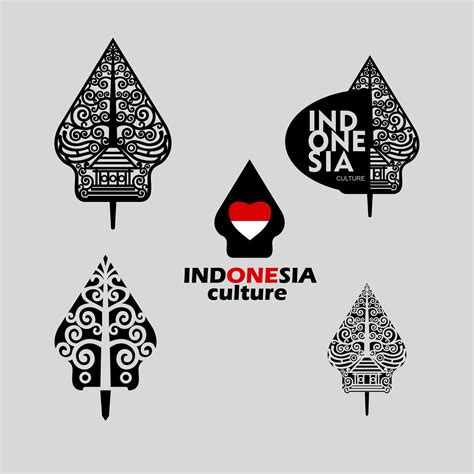 Patrón Indonesio Tradicional Cultura Indonesia Vector De Diseño