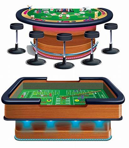 Casino Craps Clipart Table Blackjack Party Vegas