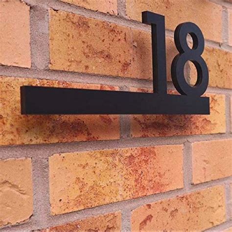 Floating House Numbers And Letters