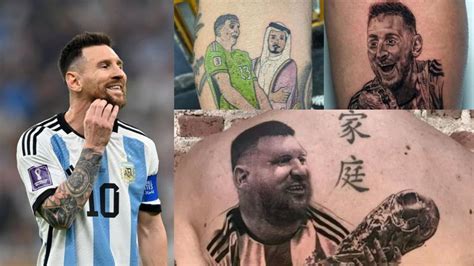 Peores Tatuajes De Argentina Campeón Del Mundial De Qatar 2022