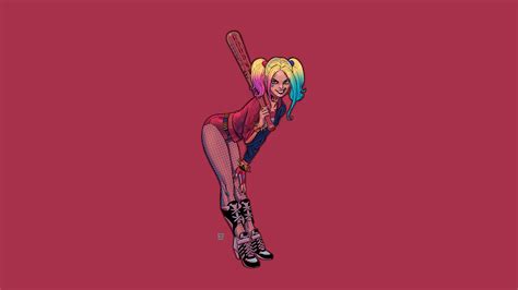 Harley Quinn Artwork Wallpaper Hd Superheroes 4k Wallpapers Images And Background Wallpapers Den