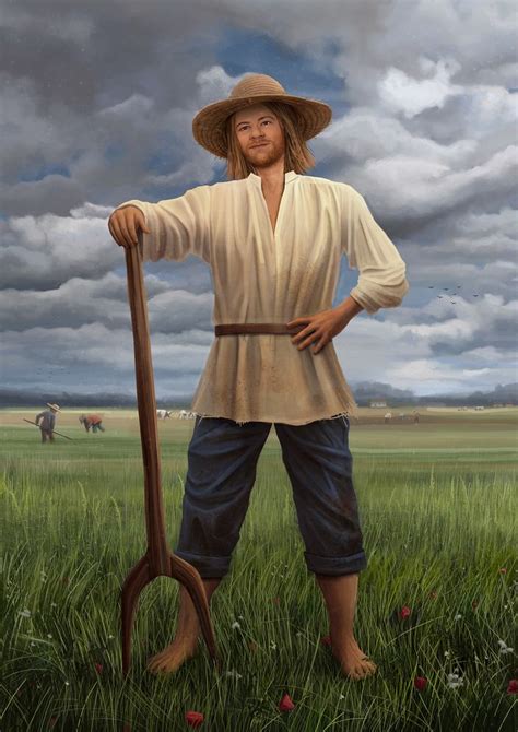Medieval Peasant In The Fields By Aleksandra Mokrzycka On Artstation