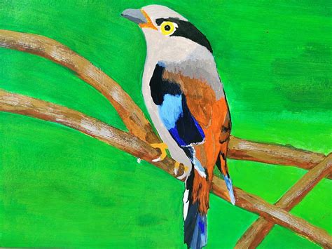 Sindhu p kumar, md is a doctor primarily located in charlottesville, va, with another office in charlottesville, va. Bird acrylic painting Painting by Sindhu Kumar