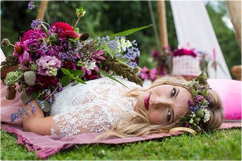 Bohemian Naked Tipi Bridal Inspiration Binky Nixon Photography