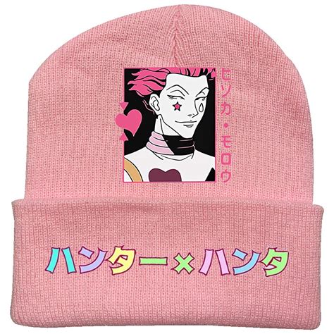 Beanie Anime Beanies For Girl Skullies Caps Knitted Pattern Etsy