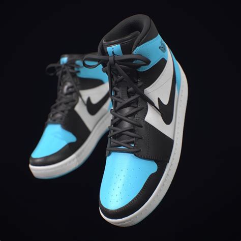 Sneakers Nike Air Jordan Exclusive Colors Cgtrader