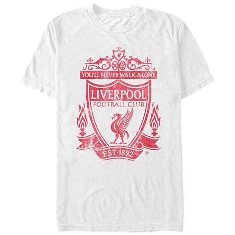Liverpool Football Club S Classic Bird Shield 1892 T Shirt Stellanovelty