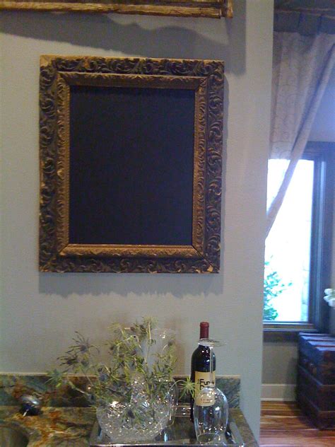 How handy do you find chalkboards? Fancy Smancy Chalkboard. (With images) | Home decor, Decor ...