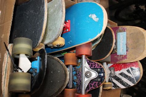 Assorted Skateboards 12 Pieces Property Room