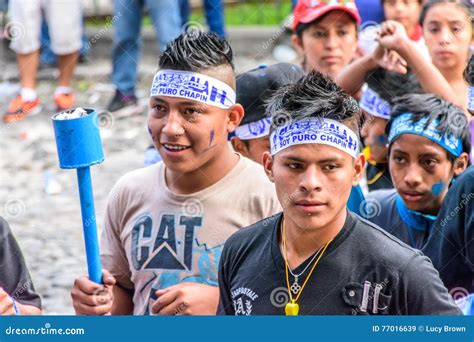 Puro Chapin Día De La Independencia Antigua Guatemala De La Soja Imagen de archivo editorial