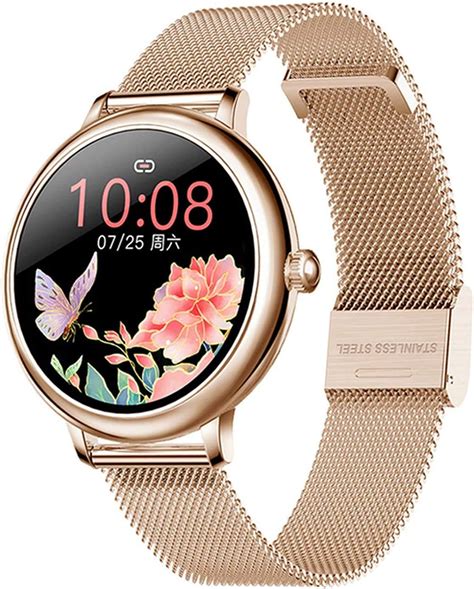 High Quality Ladies Smart Watch Full Touch Screen Lady Girl Smartwatch