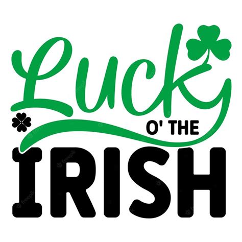Premium Vector Luck Othe Irish Svg