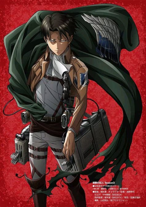 After his hometown is destroyed and his mother is killed, young eren jaeger vows to cleanse the earth of the giant humanoid titans that have brought humanity to the brink of extinction. Attack on Titan's Levi Anime Poster : anime