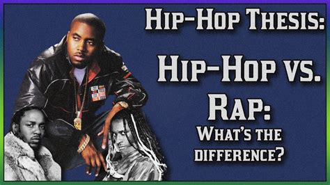 Hip Hop Vs Rap Whats The Difference Youtube