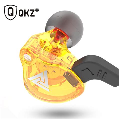 In Stock Qkz Ak6 In Ear Earphone Copper Driver Hifi Sport Headphones