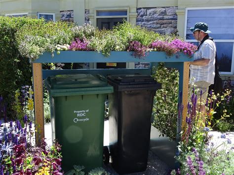 Great Idea For Wheelie Bin Storage Shelter Front Garden Home