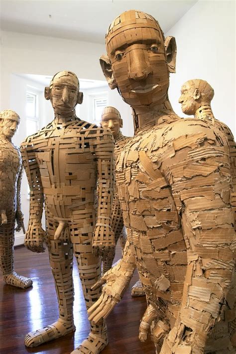 Cardboard Sculpture Textile Sculpture Human Sculpture Sculpture Art