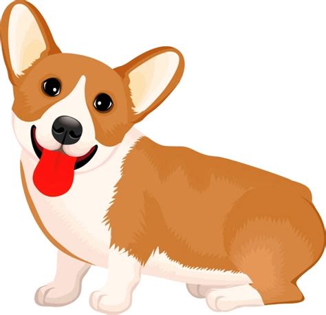 Dog Icon Cute Colored Cartoon Character Free Vector In Adobe