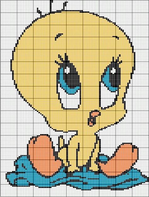 Tweety Bird X Stitch Disney Cross Stitch Patterns Cross Stitch For