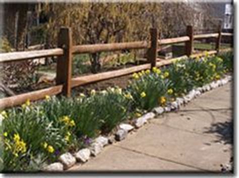 Split rail, also known as post and rail, slip beam, or post and beam, are traditionally used on ranches or farms for decorative purposes or to mark a boundary. Landscaping Ideas With Split Rail Fence PDF