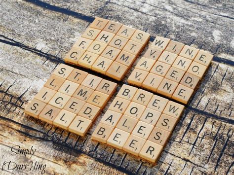 Scrabble Tile Crafts Perfect For National Scrabble Day