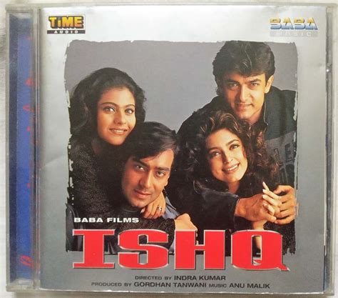 Ishq Hindi Audio Cd By Anu Malik Tamil Audio Cd Tamil Vinyl Records