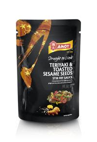 We just have to look for in the right place. Amoy introduces Teriyaki Stir-fry sauce | Talking Retail