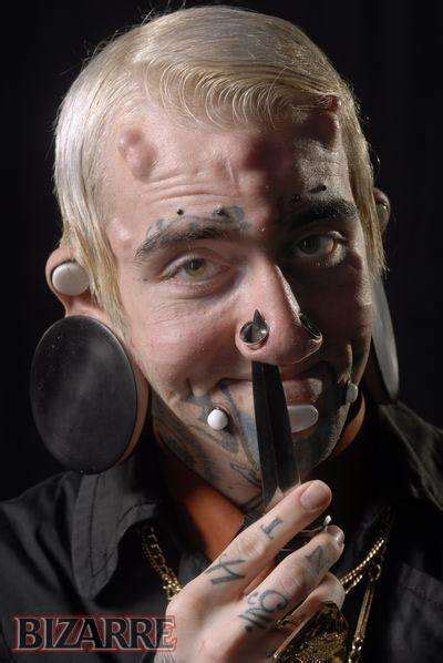 Body Mod Addictions Pauly Unstoppable Is The Worlds Most Modified Man