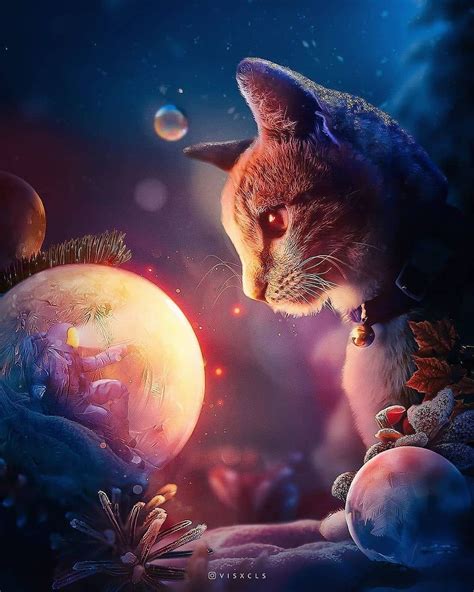 Magical Cat Credits Visxcls In 2021 Publishing Design Cute Galaxy