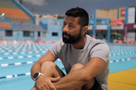 How Neil Agius Transformed Into A Human Lilo To Take On Huge Swim Challenge