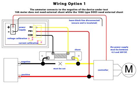 Ammeter Shunt Wiring Diagram