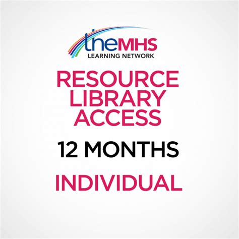 Individual Resource Library Subscription 12 Months Themhs