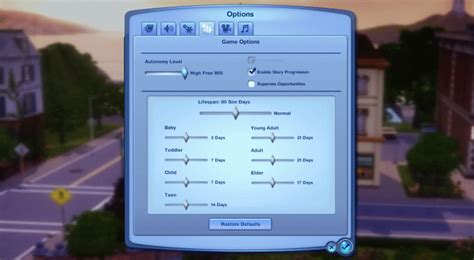 Sims 3 Aging Lifespan And Stages Of The Life Cycle
