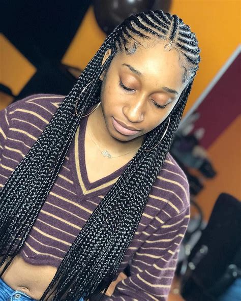 From very childhood mothers go on creating infinite types of braids on our hair, on the one hand to look beautiful and on the other of course to avoid problems with styling hair each morning. 2021 Black Braided Hairstyles for Ladies: 45 Most Trendy ...