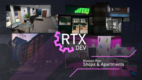 Paid Map Mission Row Shops And Apartments Releases Cfxre Community