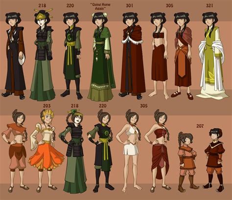 Mai And Ty Lees Wardrobes Avatar Cosplay Avatar Characters Avatar