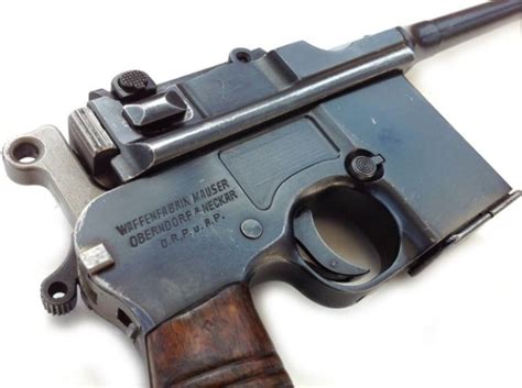 German Mauser M712 Schnellfeuer 54715 Lock Stock And Barrel