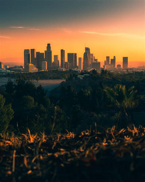 Los Angeles Sunsets With No Smog Pics