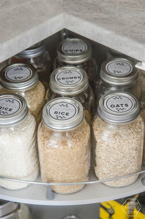 15 Creative Inexpensive Mason Jar Kitchen Storage Ideas Sarah Blooms