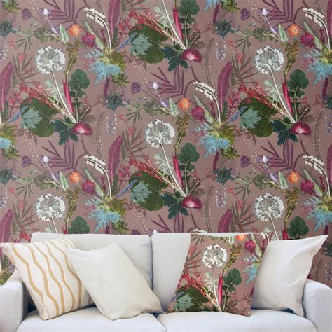 Tropical Design Feature Wallpaper For Interior Decor By Gillian Arnold