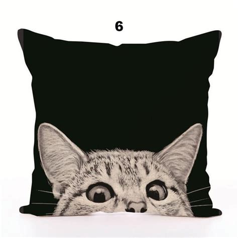 Cute Cat Pillow Cases 2019 Edition Cat Pillowcase Cat Pillow Cover