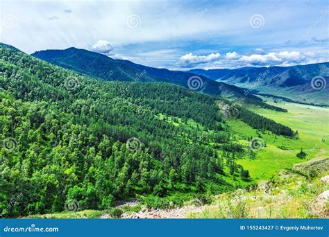 Chike Taman Mountain Pass Altai Republic Russia Stock Image Image
