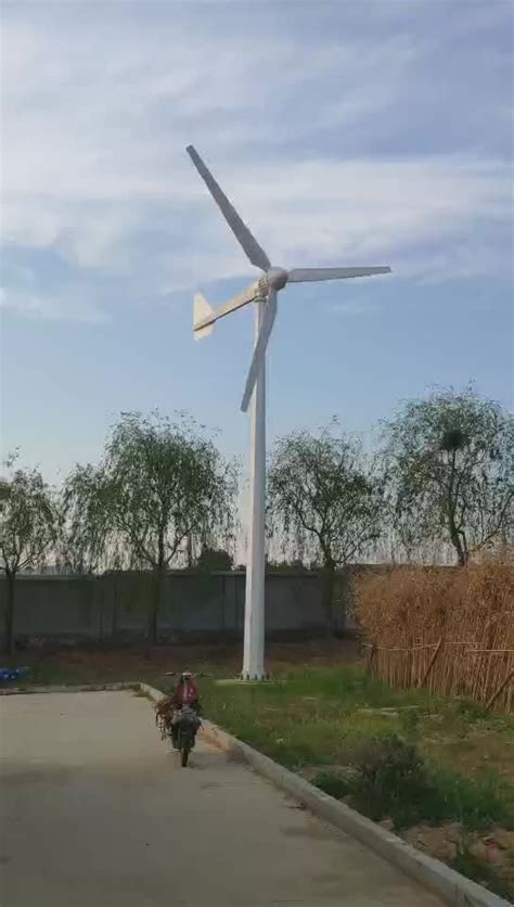 Kw Low Speed Horizontal Axis Wind Turbine For Home Off Grid Wind