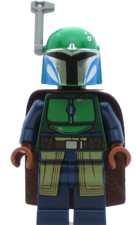 Lego Star Wars Minifigure Mandalorian Warrior Female Dark Blue