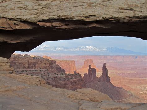 Mesa Arch One Of The Most Beautiful Arches In Utah Is Found In