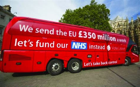 5 A Brexit Campaign Bus With An Election Promise That Could Not Come